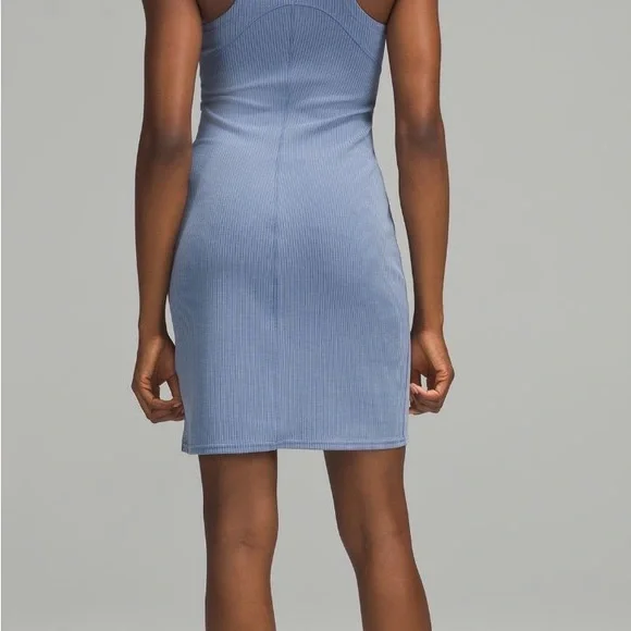 Lululemon Ribbed Softstreme Slim Fit Tank Dress NWT - Picture 2 of 8